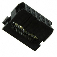 Sullins Connector Solutions - SFH210-PPPC-D05-ID-BK - CONN SOCKET IDC 10POS W/KEY GOLD