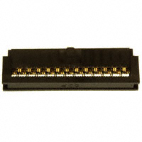 Sullins Connector Solutions - SFH41-PPPB-D25-ID-BK - CONN RCPT 50POS 1.27MM IDT GOLD