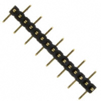 Sullins Connector Solutions - SMH100-LPSE-S15-SD-BK - CONN HEADER 15PS 1MM AU SMD RGHT