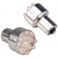 Lumex Opto/Components Inc. - SSP-13MB152UP12G - LED .94" 13L BA15 SGL 525NM PGN