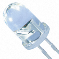 SunLED - XLM2CYK12W - LED YELLOW CLEAR 5MM ROUND T/H