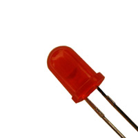 SunLED - XLM2MR12D - LED RED DIFF 5MM ROUND T/H