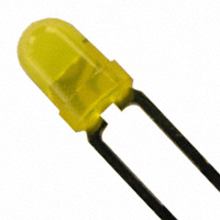 SunLED - XLMYK11D14V - LED YELLOW DIFF 3MM ROUND T/H