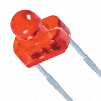 SunLED - XLUR61D - LED RED DIFF 1.8MM ROUND T/H