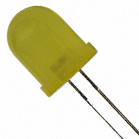 SunLED - XLUY01D - LED YELLOW DIFF 10MM ROUND T/H