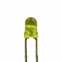 SunLED - XLUY11D - LED YELLOW DIFF 3MM ROUND T/H