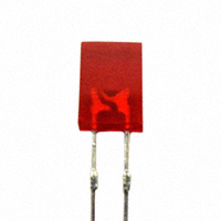 SunLED - XSUR18D - LED RED DIFF 5X2MM RECT T/H