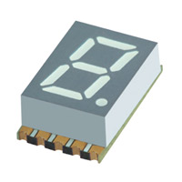 SunLED - XZFMDK07A - DISPLAY LED 0.3" RED CA SMD