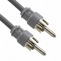 Switchcraft Inc. - 25AF25X - CABLE RCA MALE - RCA MALE 3FT