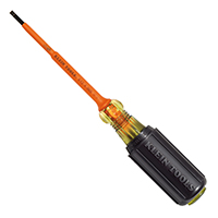 Klein Tools, Inc. - 612-4-INS - SCREWDRIVER SLOTTED 1/8" 7.75"