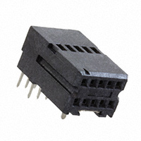 TE Connectivity AMP Connectors - 103911-1 - CONN RECEPT .050 10POS R/A T/H