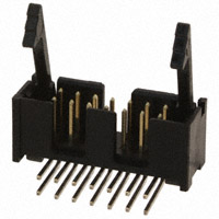 TE Connectivity AMP Connectors - 104130-2 - CONN HEADER LOPRO R/A .100 14POS
