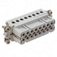 TE Connectivity AMP Connectors - 1-1103417-1 - INSERT FEMALE 16POS+1GND SCREW