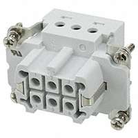 TE Connectivity AMP Connectors - 1-1103635-1 - INSERT FEMALE 6POS+1GND SCREW