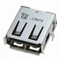 TE Connectivity AMP Connectors - 1-1734081-3 - CONN USB RCPT 4POS R/A