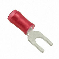 TE Connectivity AMP Connectors - 130517 - CONN SPADE TERM 16-22AWG M4 RED