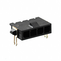 TE Connectivity AMP Connectors - 1445099-4 - CONN HEADER 4POS R/A 30GOLD SMD