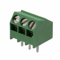 TE Connectivity AMP Connectors - 1546556-3 - TERM BLOCK 3POS 55DEG T/H 3.5MM