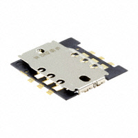 TE Connectivity AMP Connectors - 1551956-1 - CONN MINI SIM CARD PUSH-PULL R/A