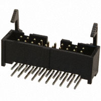 TE Connectivity AMP Connectors - 1761609-7 - CONN HEADER PIN 20POS R/A .100