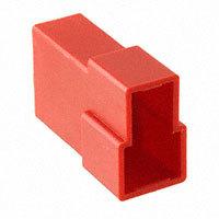TE Connectivity AMP Connectors - 180908-1 - CONN MALE TAB HSG 0.25 2POS RED
