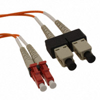 TE Connectivity AMP Connectors - 1828872-3 - CONN ASSY LC-DUP/SC-DUP RED 3M