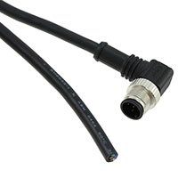 TE Connectivity AMP Connectors - 1838253-1 - CONN MALE M12 5POS R/A 2M CABLE