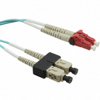 TE Connectivity AMP Connectors - 1906070-3 - CONN ASSY LC-DUP/SC-DUP RED 3M