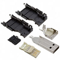 TE Connectivity AMP Connectors - 2013798-1 - CONN PLUG 4POS USB TYPE A SOLDER