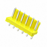 TE Connectivity AMP Connectors - 2-1123723-6 - 3.96 EP HDR ASSY 6P(YELLOW)