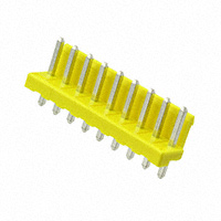 TE Connectivity AMP Connectors - 2-1123723-9 - 3.96 EP HDR ASSY 9P(YELLOW)
