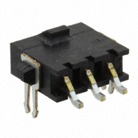 TE Connectivity AMP Connectors - 1445099-3 - CONN HEADER 3POS R/A 30GOLD SMD