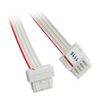 TE Connectivity AMP Connectors - 2154175-3 - CABLE ST LEFT-R/A DOWN RED 300MM