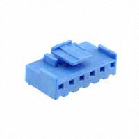 TE Connectivity AMP Connectors - 3-1123722-6 - 3.96EPPLUGHSG6P(BLUE)