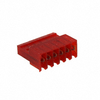 TE Connectivity AMP Connectors - 3-641190-6 - CONN RCPT 6POS 22AWG .100 RED