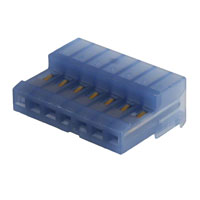 TE Connectivity AMP Connectors - 3-641239-7 - CONN RCPT 7POS 26AWG .100 BLUE