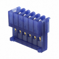 TE Connectivity AMP Connectors - 3-644043-6 - CONN RCPT 6POS 26AWG .100 BLUE