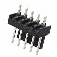 TE Connectivity AMP Connectors - 3-647047-5 - CONN HEADER 5POS VERT .100 TIN
