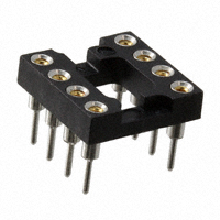 TE Connectivity AMP Connectors - 808-AG11D-ES-LF - CONN IC DIP SOCKET 8POS GOLD