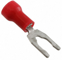 TE Connectivity AMP Connectors - 53242-6 - CONN SPADE TERM 16-22AWG #10 RED