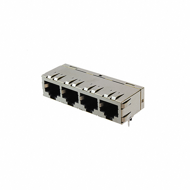 TE Connectivity AMP Connectors - 5406203-1 - CONN MOD JACK 8P8C R/A SHIELDED