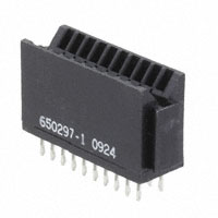 TE Connectivity AMP Connectors - 650297-1 - CONN EDGE DUAL FMALE 20POS 0.100