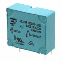 TE Connectivity Potter & Brumfield Relays - V23057B0006A102 - RELAY GEN PURPOSE SPST 5A 24V