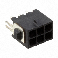 TE Connectivity AMP Connectors - 794681-6 - CONN HEADER 6POS DL VERT 15GOLD