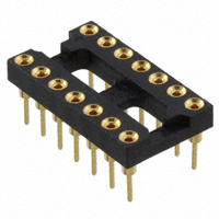 TE Connectivity AMP Connectors - 814-AG10D-ES - CONN IC DIP SOCKET 14POS GOLD