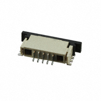 TE Connectivity AMP Connectors - 84952-5 - CONN FPC BOTTOM 5POS 1.00MM R/A