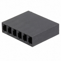 TE Connectivity AMP Connectors - 87025-2 - CONN HOUSING 6POS .156 BLACK
