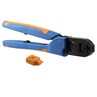 TE Connectivity AMP Connectors - 91549-1 - TOOL HAND CRIMPER 24-28AWG SIDE