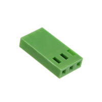 TE Connectivity AMP Connectors - 925366-3 - CONN RCPT HSNG 3POS .100 GREEN