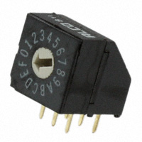 TE Connectivity ALCOSWITCH Switches - 1825008-3 - SW ROTARY DIP HEX COMP 0.4VA 20V